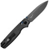 KIV3789A1 4.25" (10.8cm) closed. 3.25" (8.26cm) gray stonewash finish AEB-L stainless drop point blade. Black canvas micarta handle. Thumb stud. Lanyard hole. Pocket clip.