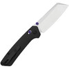 KI3693ACS1 4.38" (11.13cm) closed. 3.13" (7.95cm) satin finish flat ground Bohler M390 stainless sheepsfoot blade. Black aluminum handle. Thumb stud. Pocket clip.