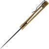 KIV3637C1 4.5" (11.43cm) closed. 3.25" (8.26cm) black finish 154CM stainless blade. PEI handle. Thumb pull. Pocket clip.