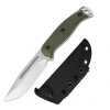 KI1082A2 9.13" (23.19cm) overall. 4.38" (11.13cm) satin finish AEB-L stainless clip point blade. OD green textured G10 handle. Full, extended tang. Lanyard hole. Black Kydex belt sheath.