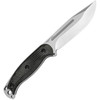KI1082A3 9.13" (23.19cm) overall. 4.38" (11.13cm) satin finish AEB-L stainless clip point blade. Black sculpted micarta handle. Full, extended tang. Lanyard hole. Black Kydex belt sheath.
