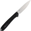 KARB106 4" (10.16cm) closed. 3" (7.62cm) satin finish Bohler N690 stainless blade. Black PVD coated stainless handle. Extended tang. Lanyard hole. Pocket clip. Made by Cuttway in Taiwan. Designed by Ken Onion. Gift tin.