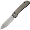 CIVC2103C 4.5" (11.43cm) closed. 3.5" (8.89cm) stonewash finish 14C28N Sandvik stainless blade. Green canvas micarta handle. Pocket clip.