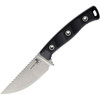 MCT9510BK2 8.25" (20.96cm) overall. 3.63" (9.22cm) stonewash finish Bohler M390MK stainless blade. Black G10 handle. Full tang. Lanyard hole. Black leather belt sheath.