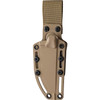 MCT9510BK6 8.25" (20.96cm) overall. 3.63" (9.22cm) stonewash finish Bohler M390MK stainless blade. Black G10 handle. Full tang. Lanyard hole. Tan Kydex belt sheath.