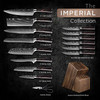 "Imperial" 16-Piece Complete Japanese Chef Knife Block Set