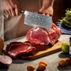 "Dynasty" 16-Piece Japanese Damascus Steel Knife Block Set