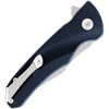 BU840BLS 4.38" (11.13cm) closed. 3.13" (7.95cm) stonewash finish 420HC stainless drop point blade. Blue textured glass filled nylon handle. Extended tang. Pocket clip.