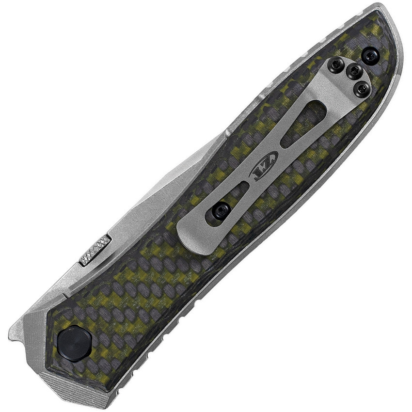 Titanium Framelock with Green