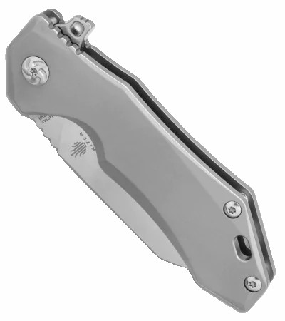 Uprising Wharncliffe Frame Lock Knife Titanium