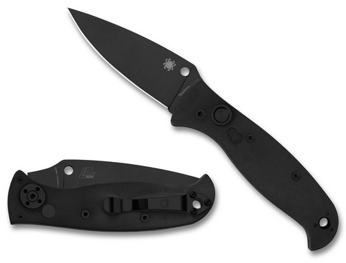 Spyderco Autonomy 2 Black Plain Edge