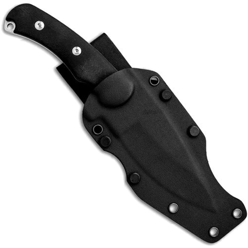 Willumsen Super Bad Drop Point Fixed Blade Black/Green