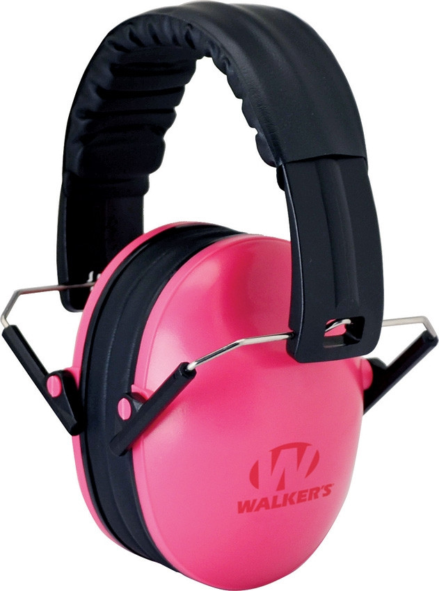 Walkers Game Ear Children's Passive Folding Ear Muff, Pink, Small