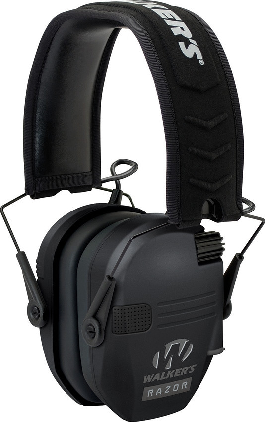 Walkers Game Ear Razor Slim Shooter Folding Earmuff 23 DB Black