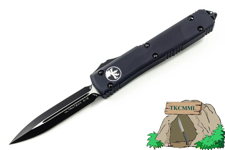 Microtech - 122-1T Ultratech D/E - Black Handle