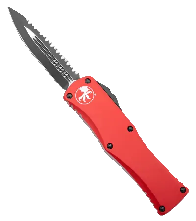 Hera D/E Auto Knife Red Aluminum