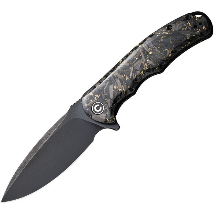 Civivi - Praxis Carbon Fiber/Golden Shred