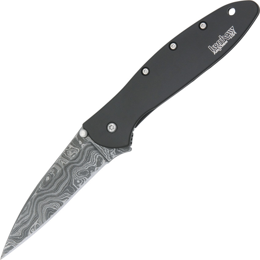 Leek Framelock A/O Damascus