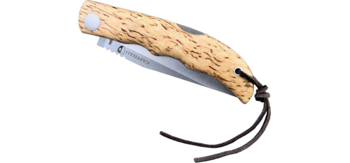 Tagus Knife - Curly Birch Wood