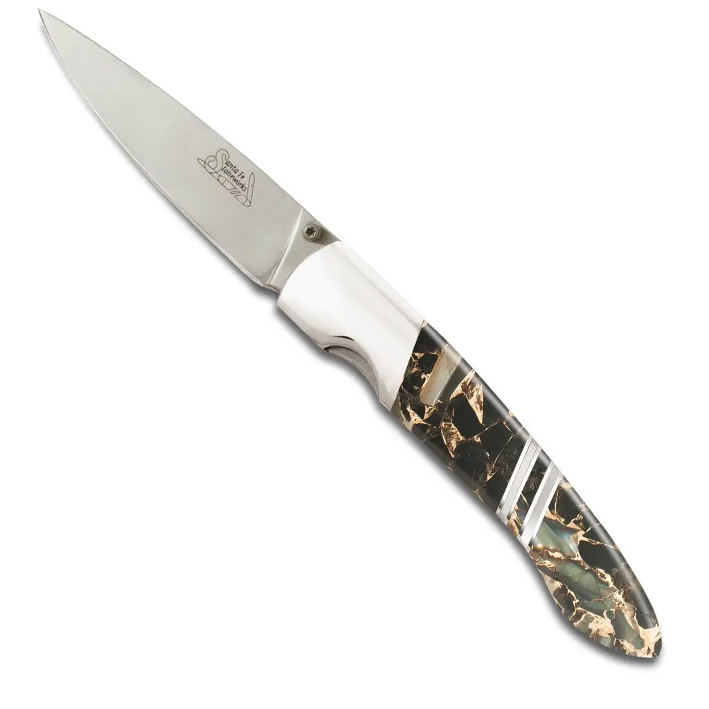 Santa Fe Stoneworks - Gemstone Exotics 4" Linerlock