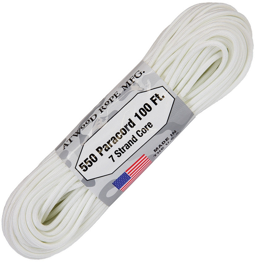 Parachute Cord 100ft White