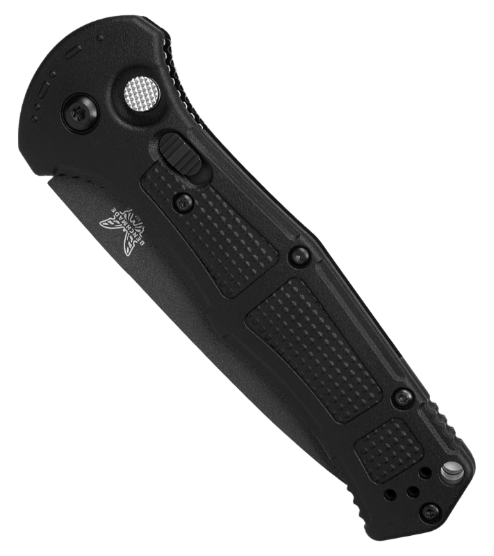 9071BK-02 Benchmade Claymore Black Grivory Handle, 3.60" Cobalt Black 154CM Tanto Blade