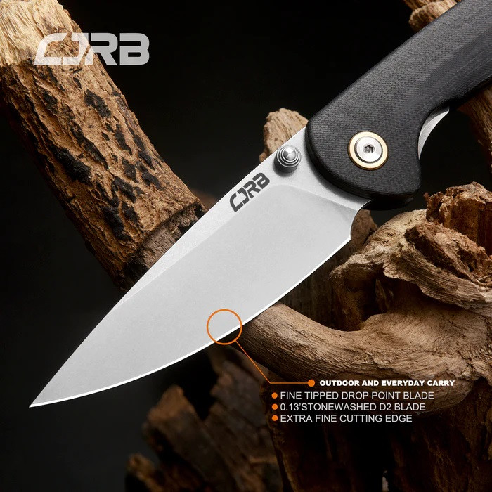 CJRB - FELDSPAR J1912S D2 BLADE G10 BLACK