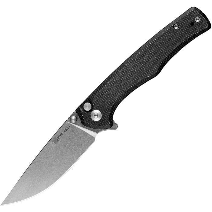 Crowley Linerlock Black Micarta