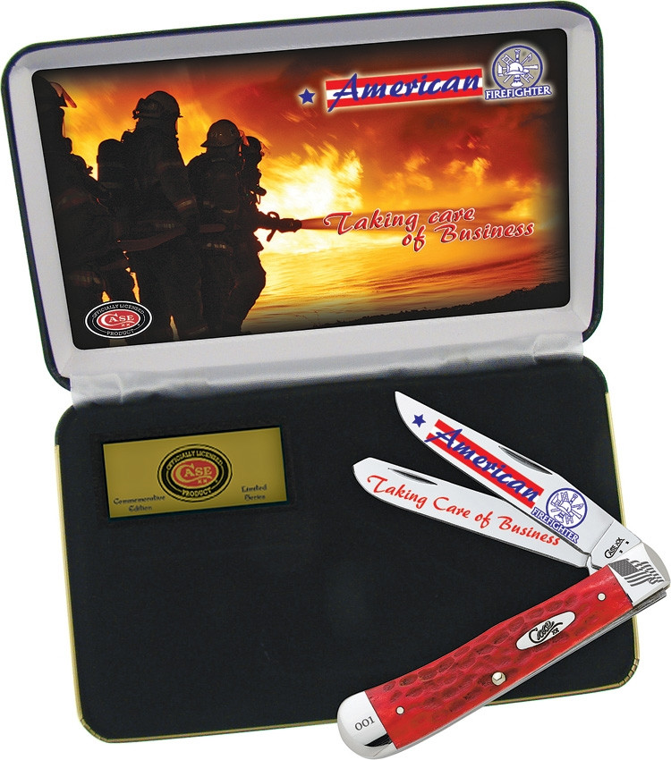 Case Cutlery - American Firefighter Gift Set