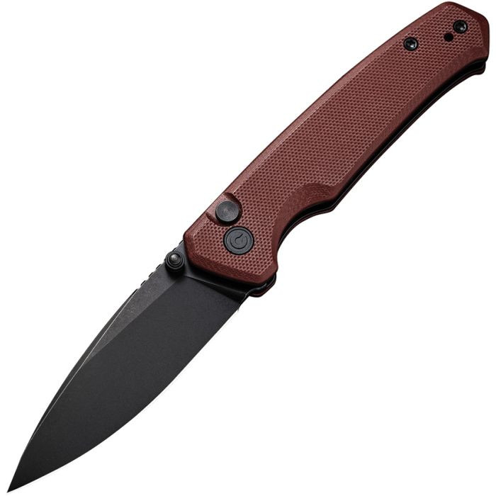 Altus Button Lock Burgundy