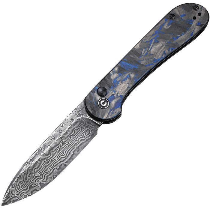 Elementum Button Lock Blu/Black CF