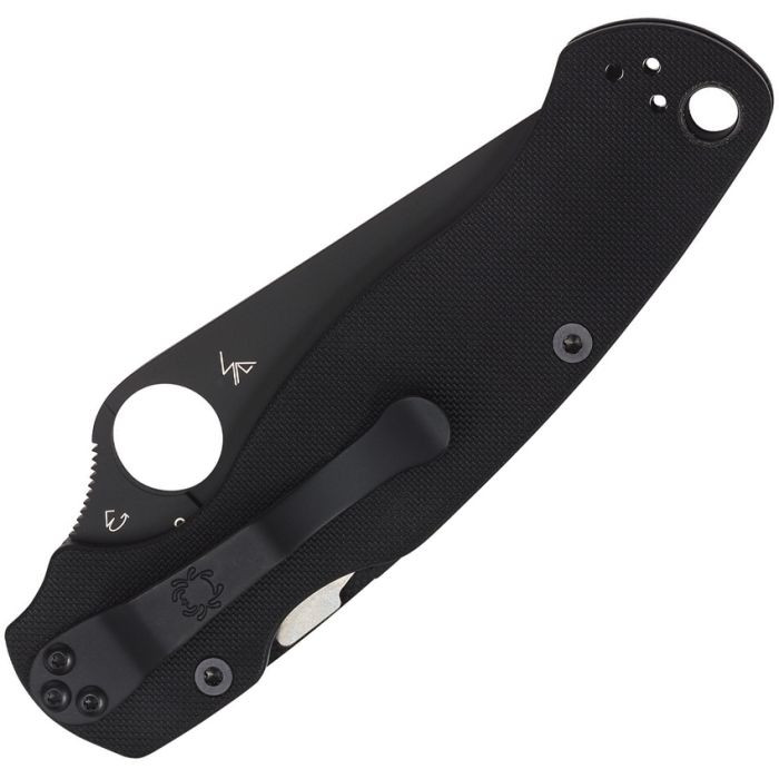 Para Military 2 G-10 Black / Black Blade — PlainEdge