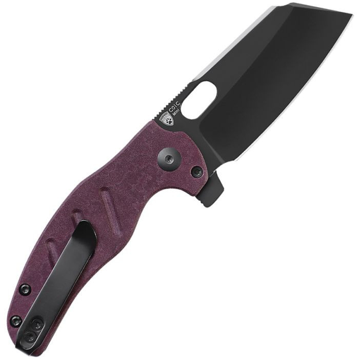 Mini Sheepdog C01c Liner lock Richlite Red