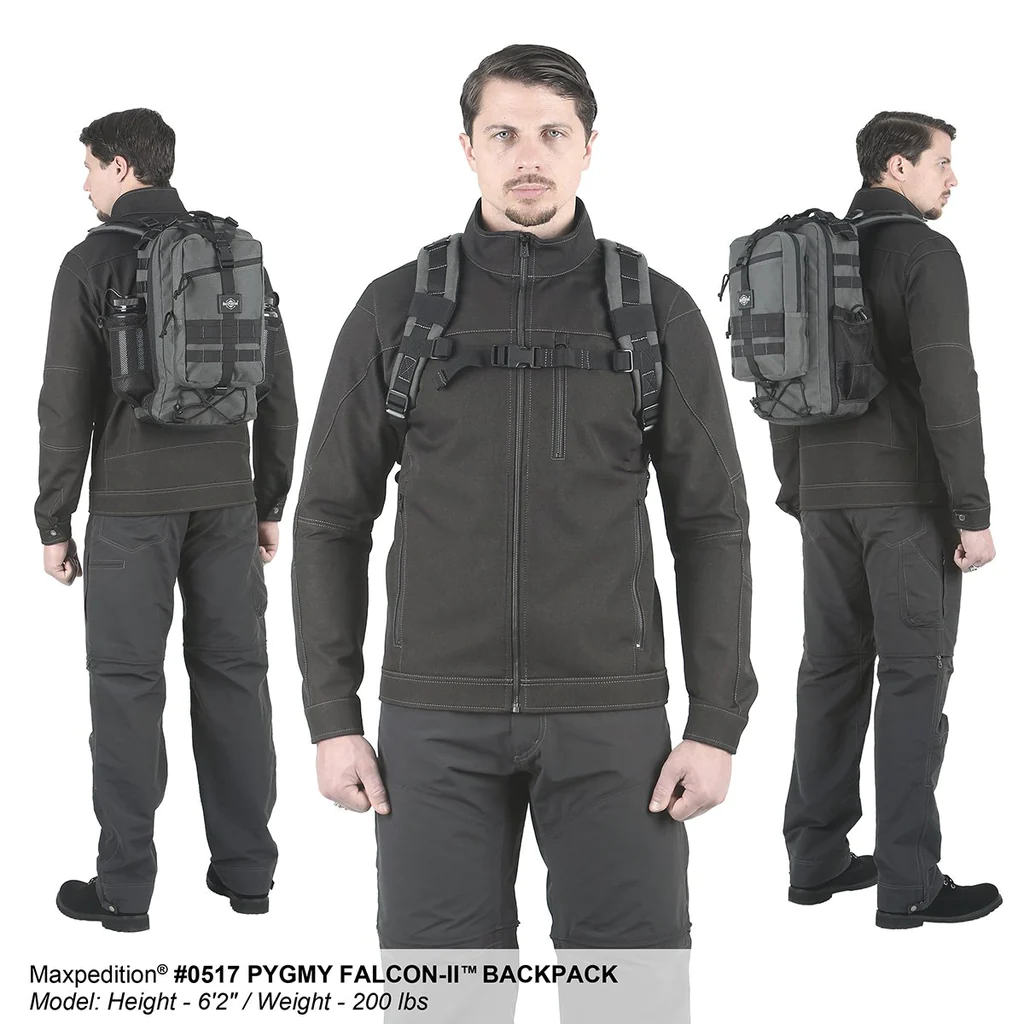 Pygmy Falcon-II Backpack Wolf Gray