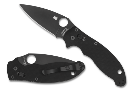 Spyderco - Manix 2 G-10 Black / Black CPM S30V Blade