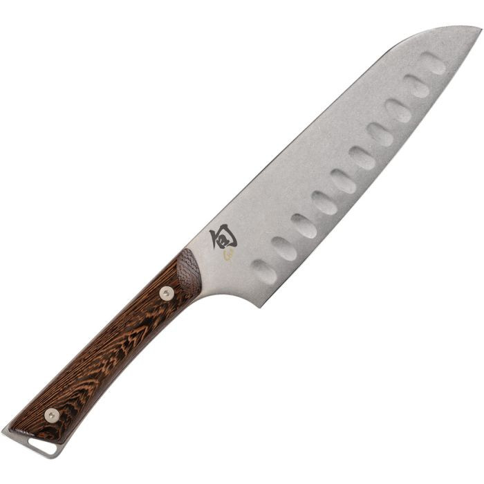 Kanso Hollow Ground Santoku 7"