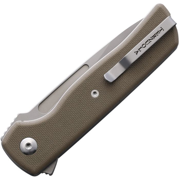 Tactical ATCF Lite Liner Lock Knife Tan G-10/3" SW
