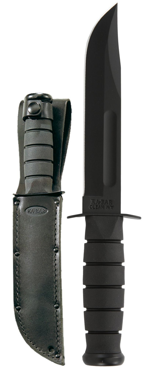 Full Size Black KA-BAR®, Straight Edge