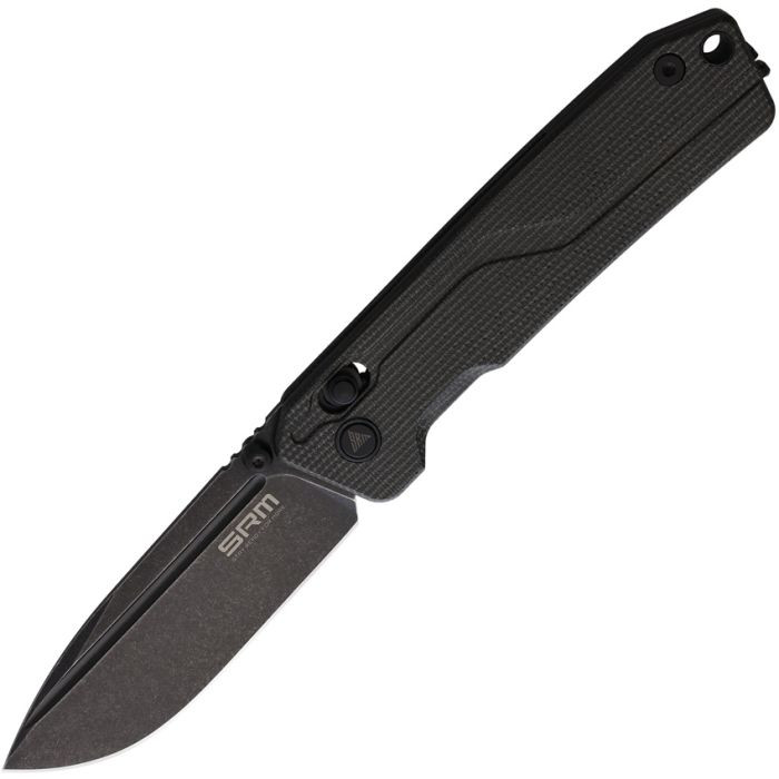 Rubik 7228L-MB2 (10Cr15CoMoV Black Blade, USA Micarta