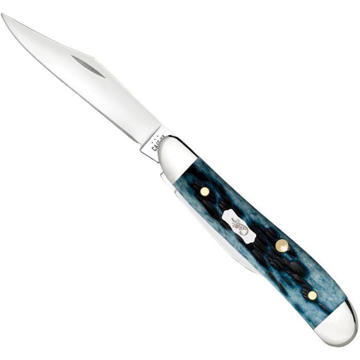 Case Cutlery - Peanut 51858 Mediterranean Blue Bone (6220 SS)