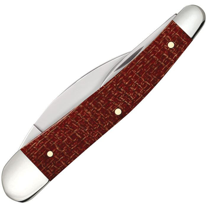 Seahorse Whittler Red Burlap