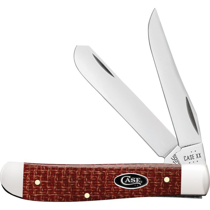 Mini Trapper Red Burlap