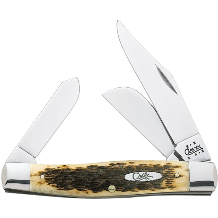 Large Stockman Amber Bone