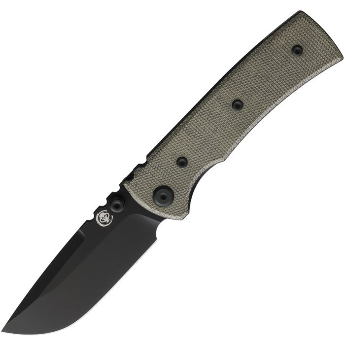 Redencion Street Linerlock PVD Drop Point Green