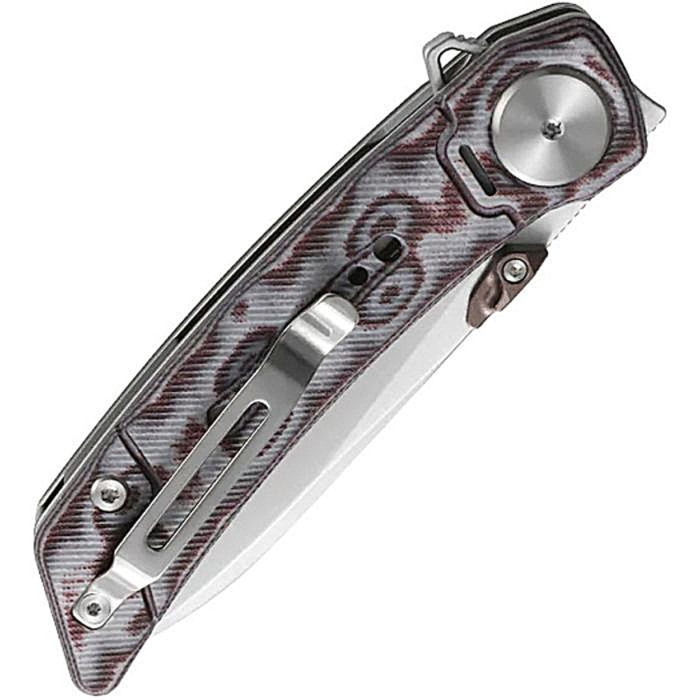 Linerlock Micarta Gray
