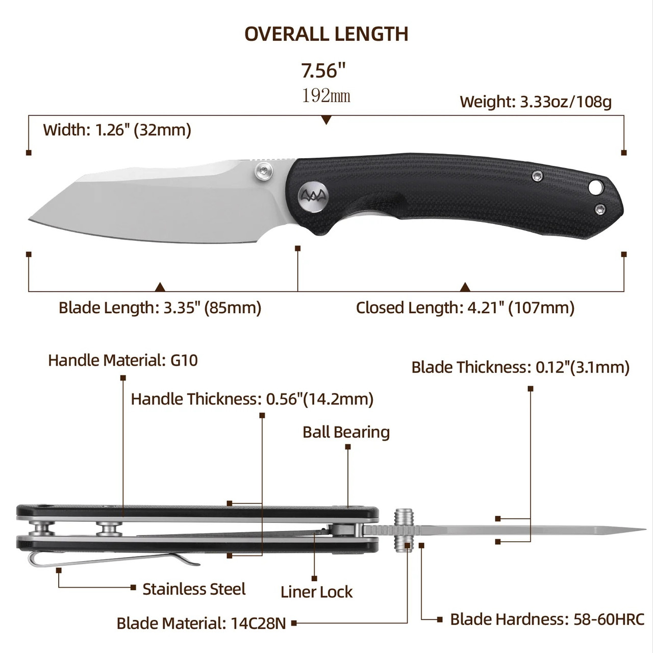 Axor Linerlock Black