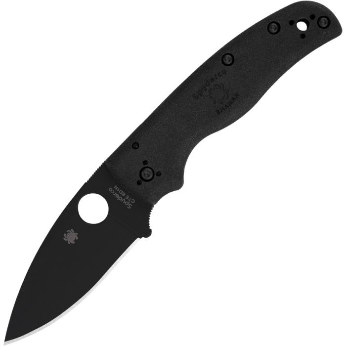 SC229PBBK Shaman Lightweight Black FRN / DLC CTS-BD1