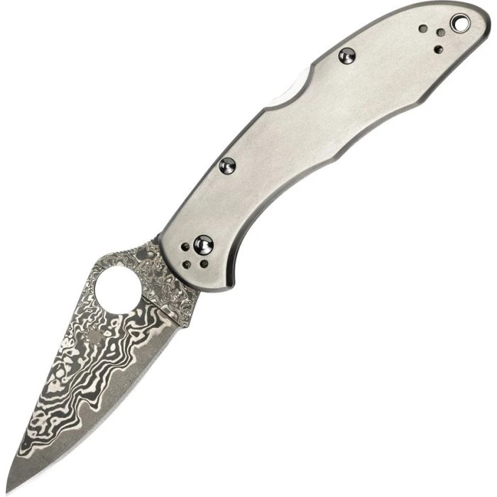 SC11TIPD Delica 4 Lockback Ti / Damascus
