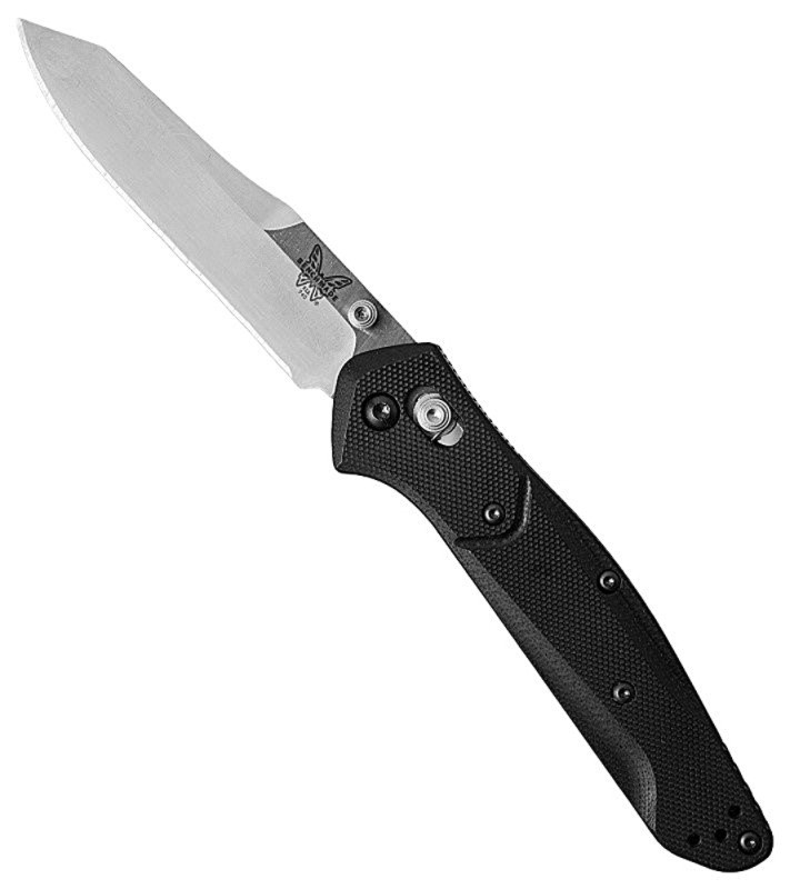 940-2 Osborne Reverse Tanto Satin S30V Blade / Black G10 Handle