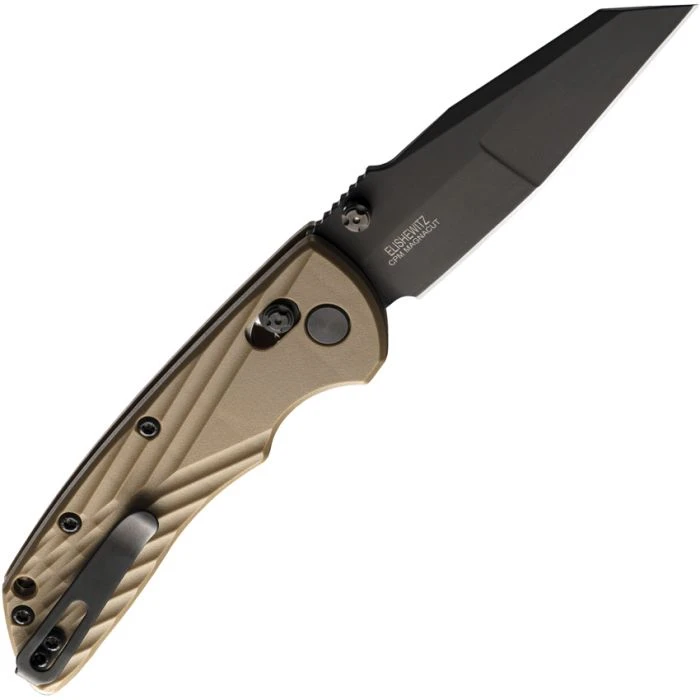 HO24367 Deka ABLE Lock FDE Black Cerakote CPM-MagnaCut Wharncliffe